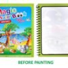 Reusable Magic Water Painting Book