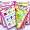 Baby Digital Printed Cotton Fabric Educational Alphabet Learning Soft Pillow