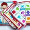 Baby Digital Printed Cotton Fabric Educational Alphabet Learning Soft Pillow