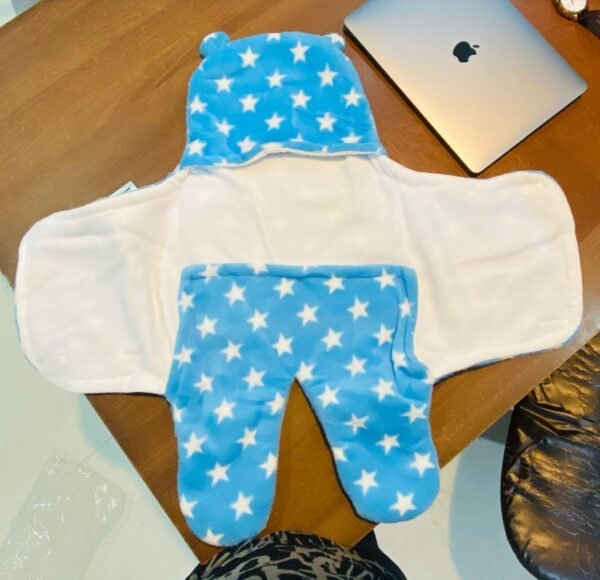 Wearable Blanket and Star Wrapper Durable Cotton for Baby Boys & Girls