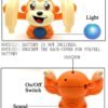 Dancing and Spinning Rolling Doll Tumble Monkey