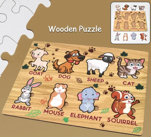 Wooden Animal Puzzle